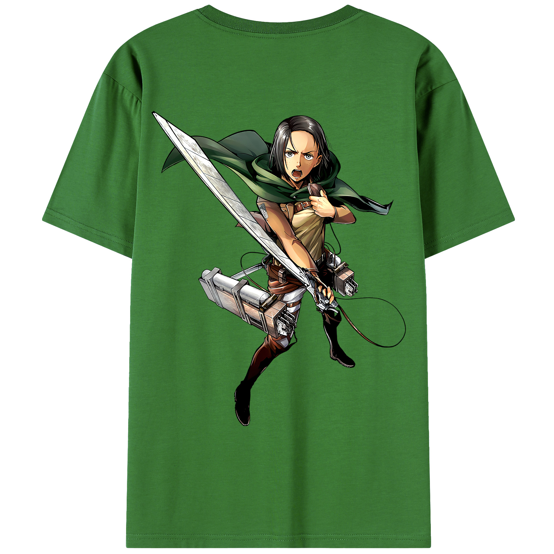 （画像用） 進撃の巨人 Attack on Titan レディース半袖Tシャツ(バックプリント)